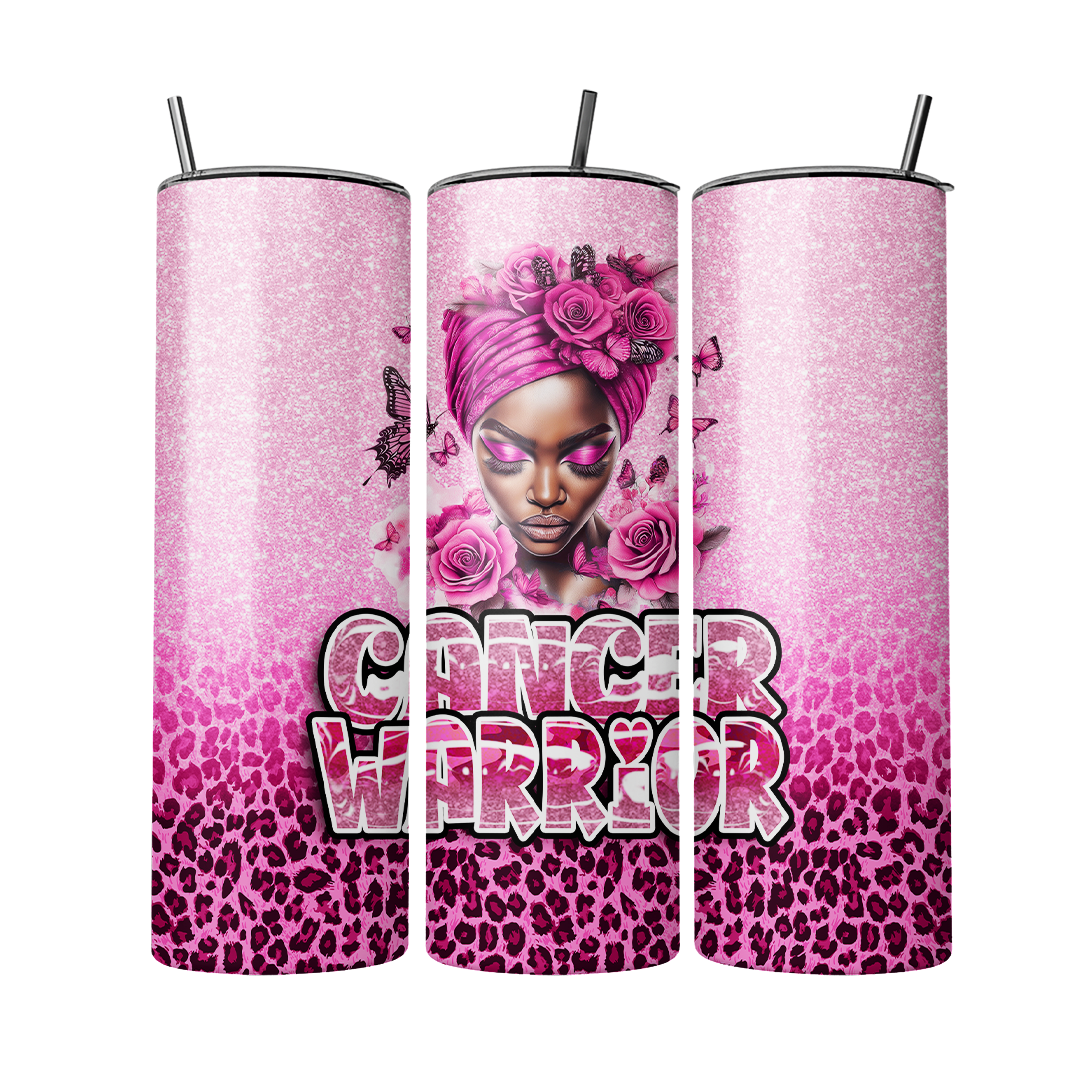 PinkOut Tackle Cancer Tumbler