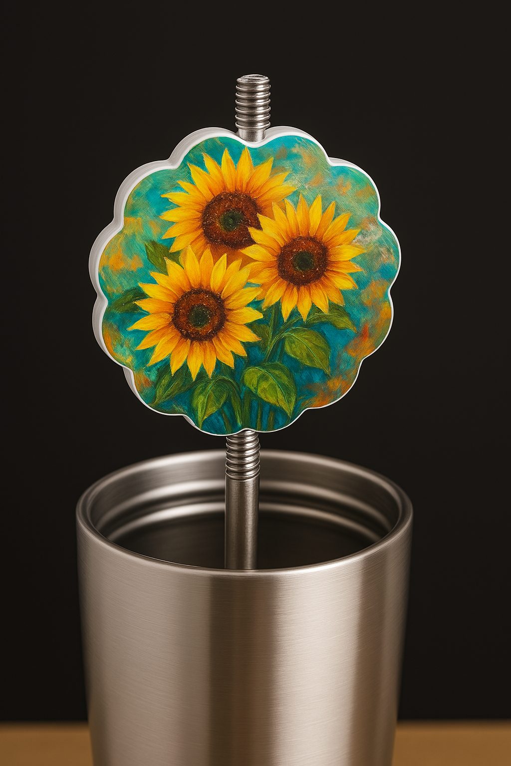 Custom Sublimation Tumbler Top – Personalized Drinkware Accessory