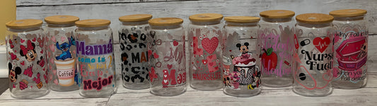 Custom Bamboo Glass Cups with Straws โ Sip in Style! ๐นโจ