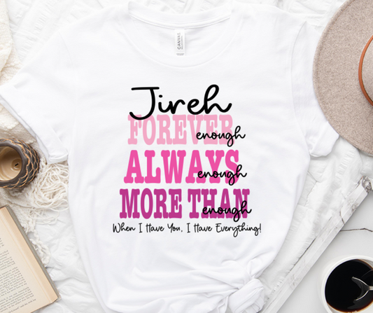Jireh Christian Tee β Faith, Style & Purpose! βοΈβ¨
