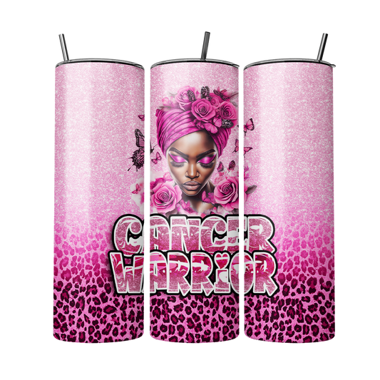 PinkOut Tackle Cancer Tumbler