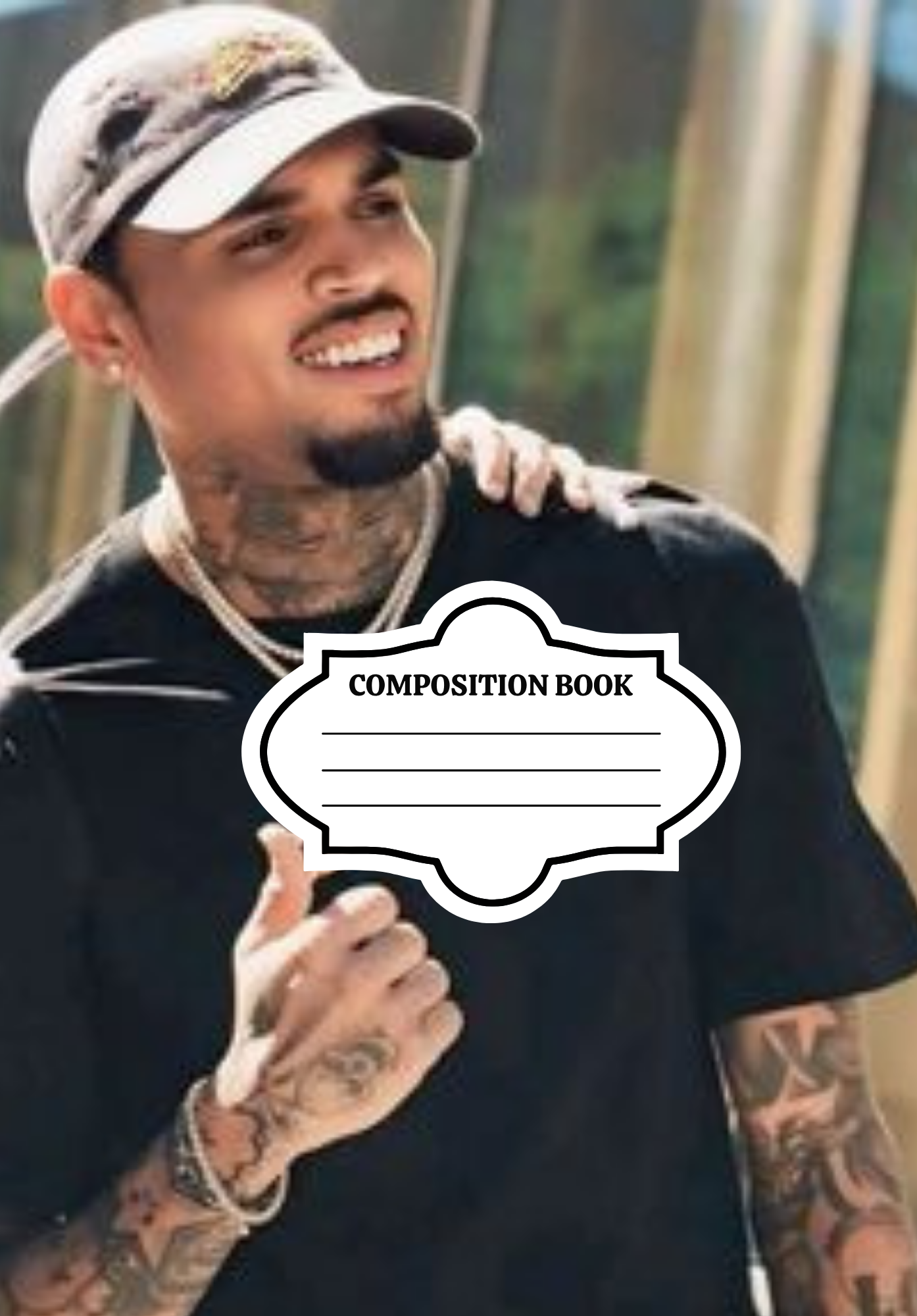 Custom Personalized Composition Notebook – Add Your Photo, Name, or Design