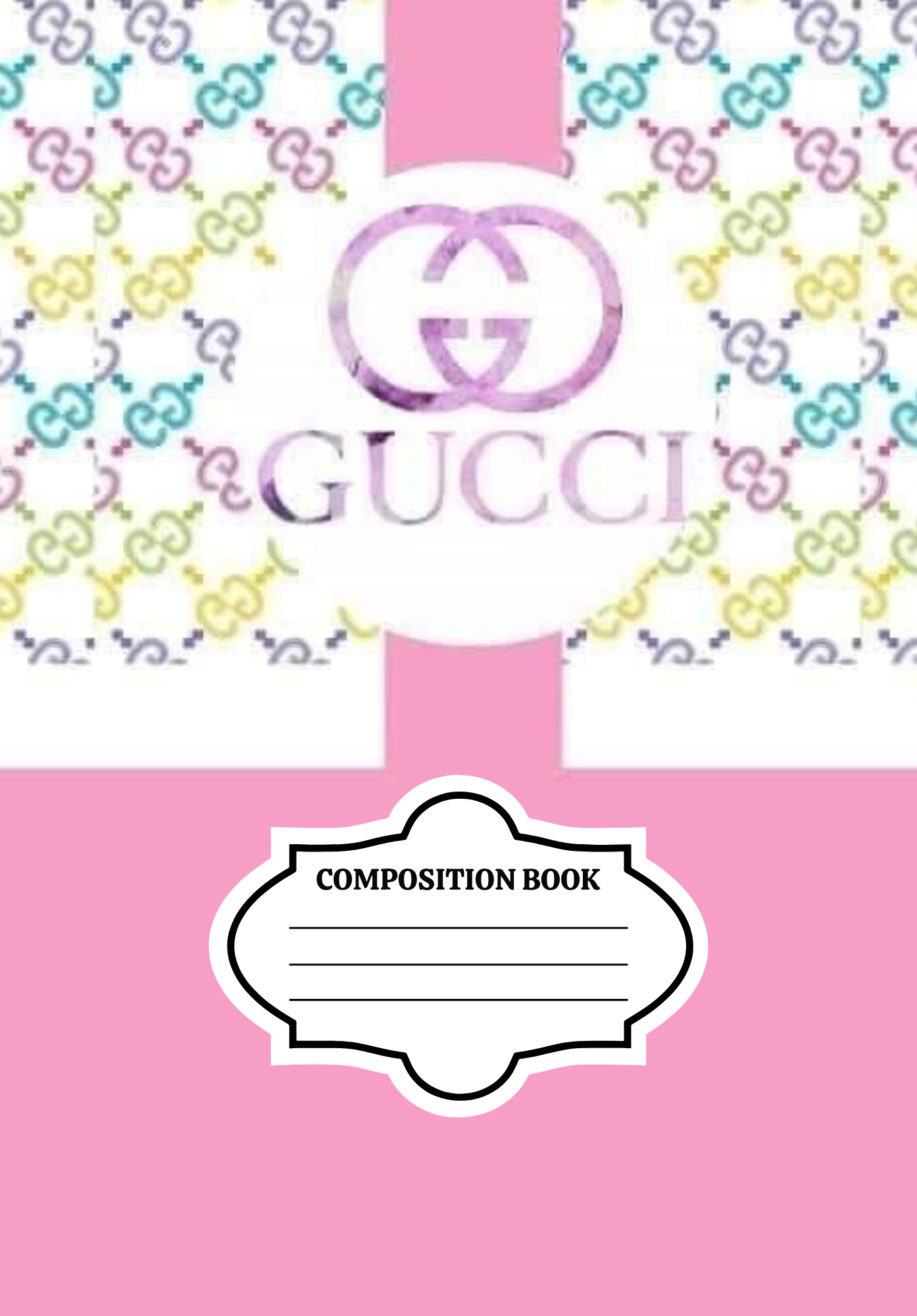 Custom Personalized Composition Notebook – Add Your Photo, Name, or Design