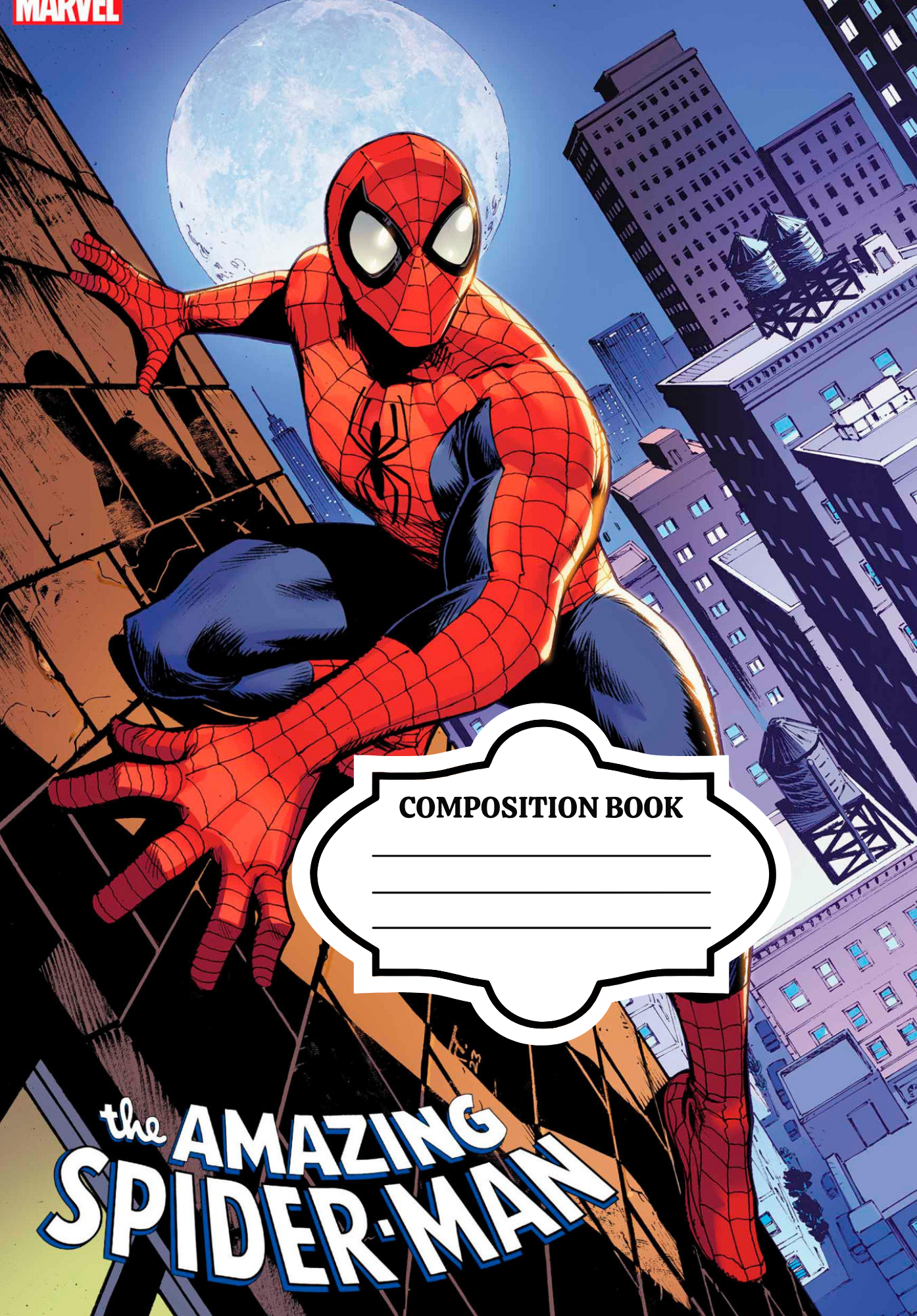 Custom Personalized Composition Notebook – Add Your Photo, Name, or Design