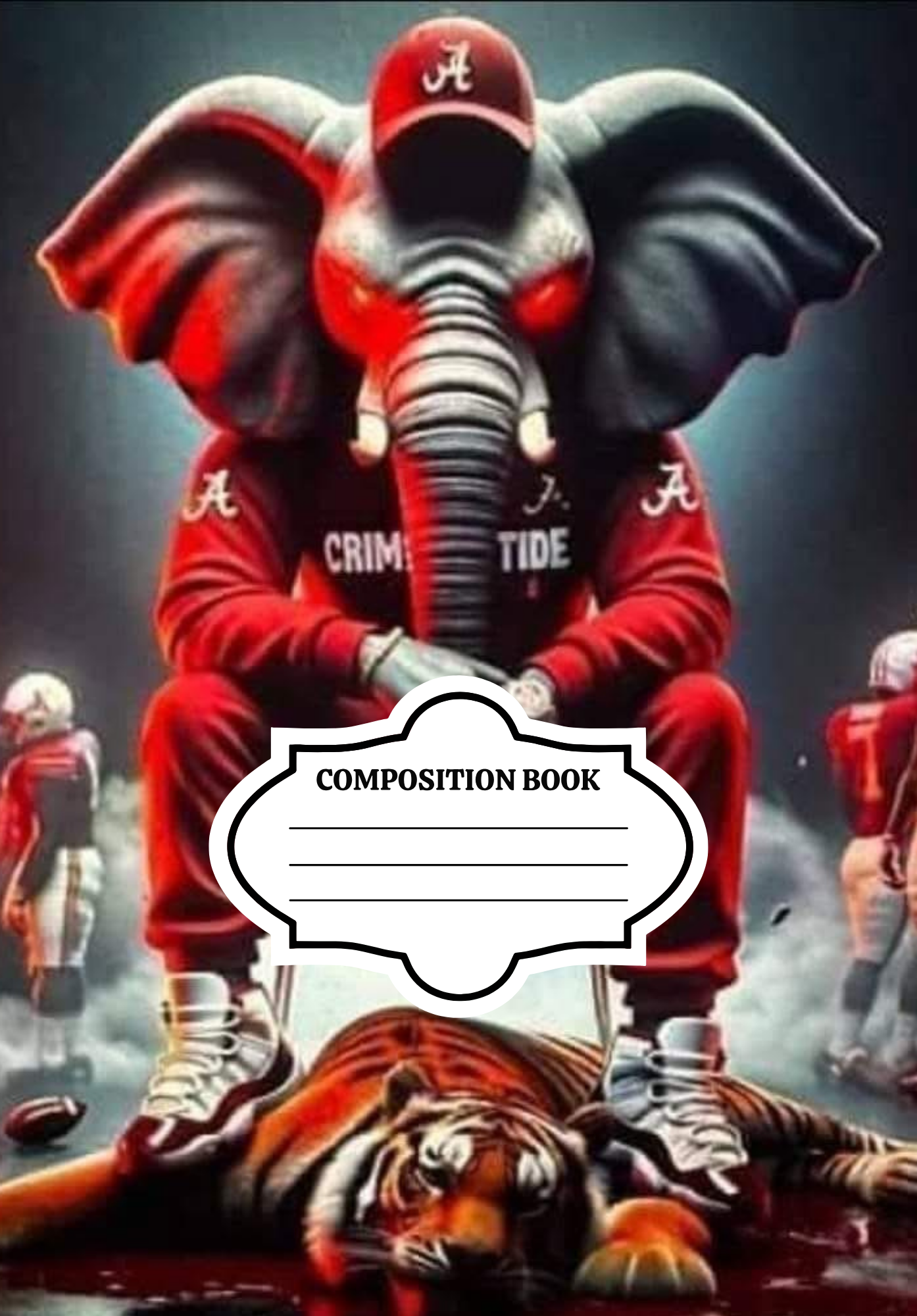 Custom Personalized Composition Notebook – Add Your Photo, Name, or Design