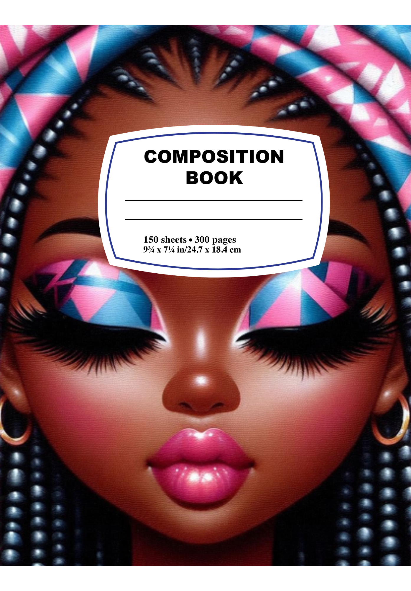 Custom Personalized Composition Notebook – Add Your Photo, Name, or Design