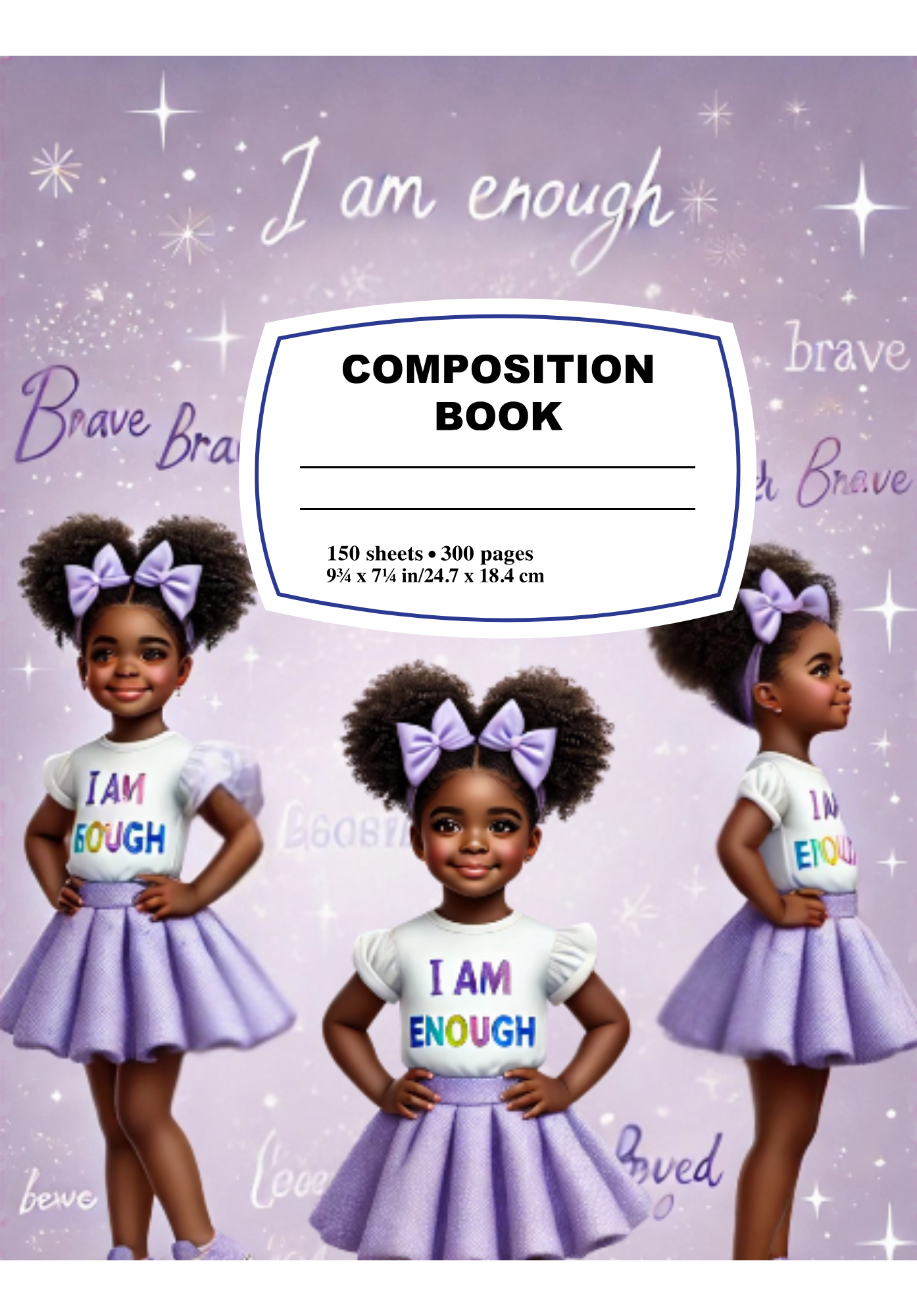 Custom Personalized Composition Notebook – Add Your Photo, Name, or Design