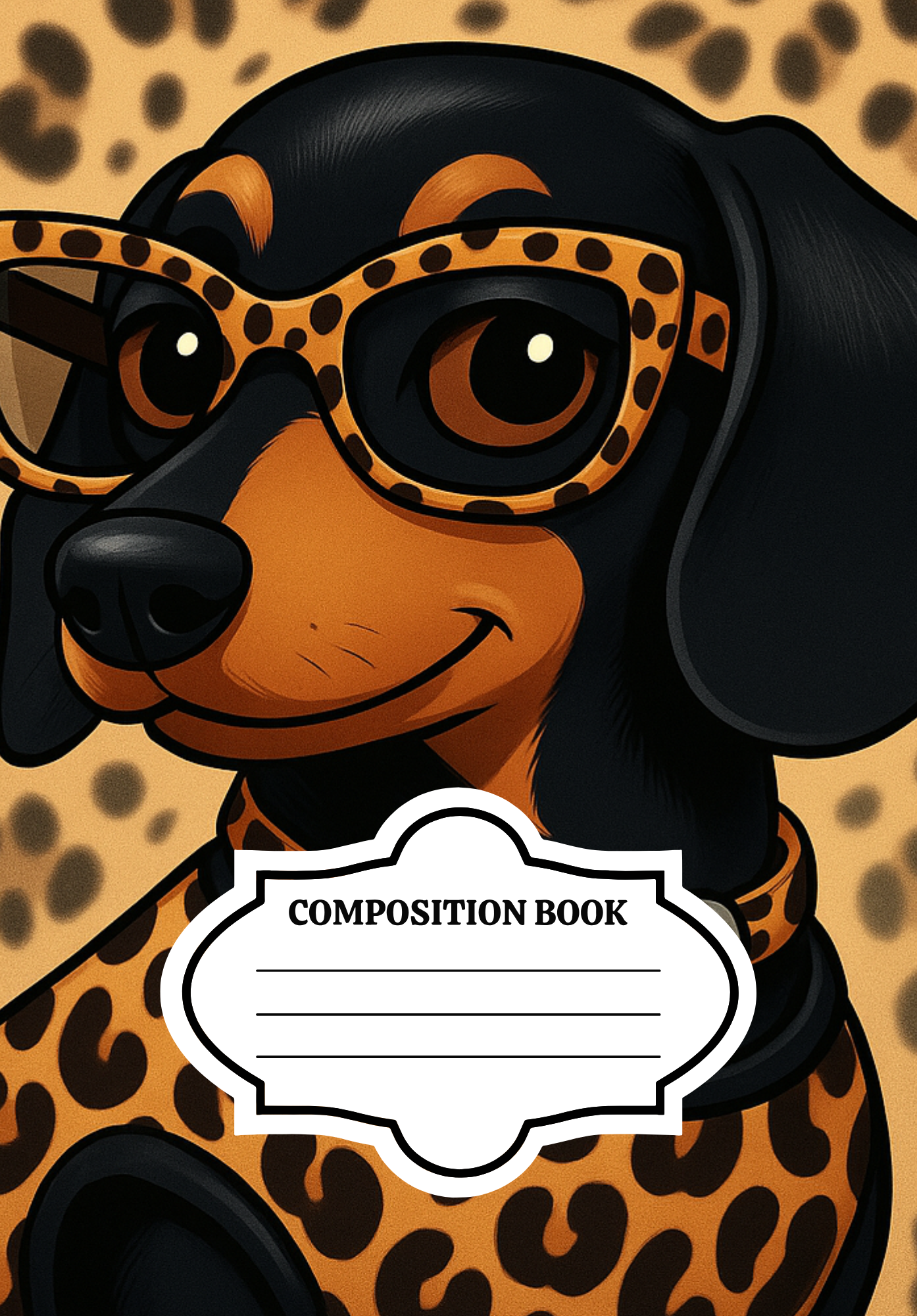 Custom Personalized Composition Notebook – Add Your Photo, Name, or Design