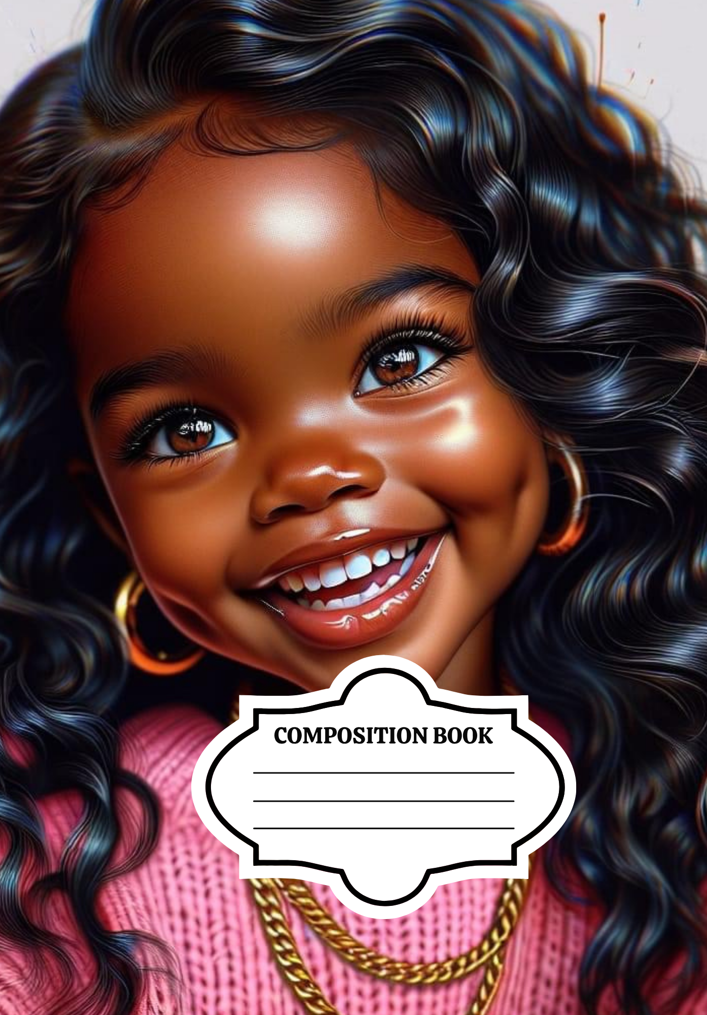 Custom Personalized Composition Notebook – Add Your Photo, Name, or Design