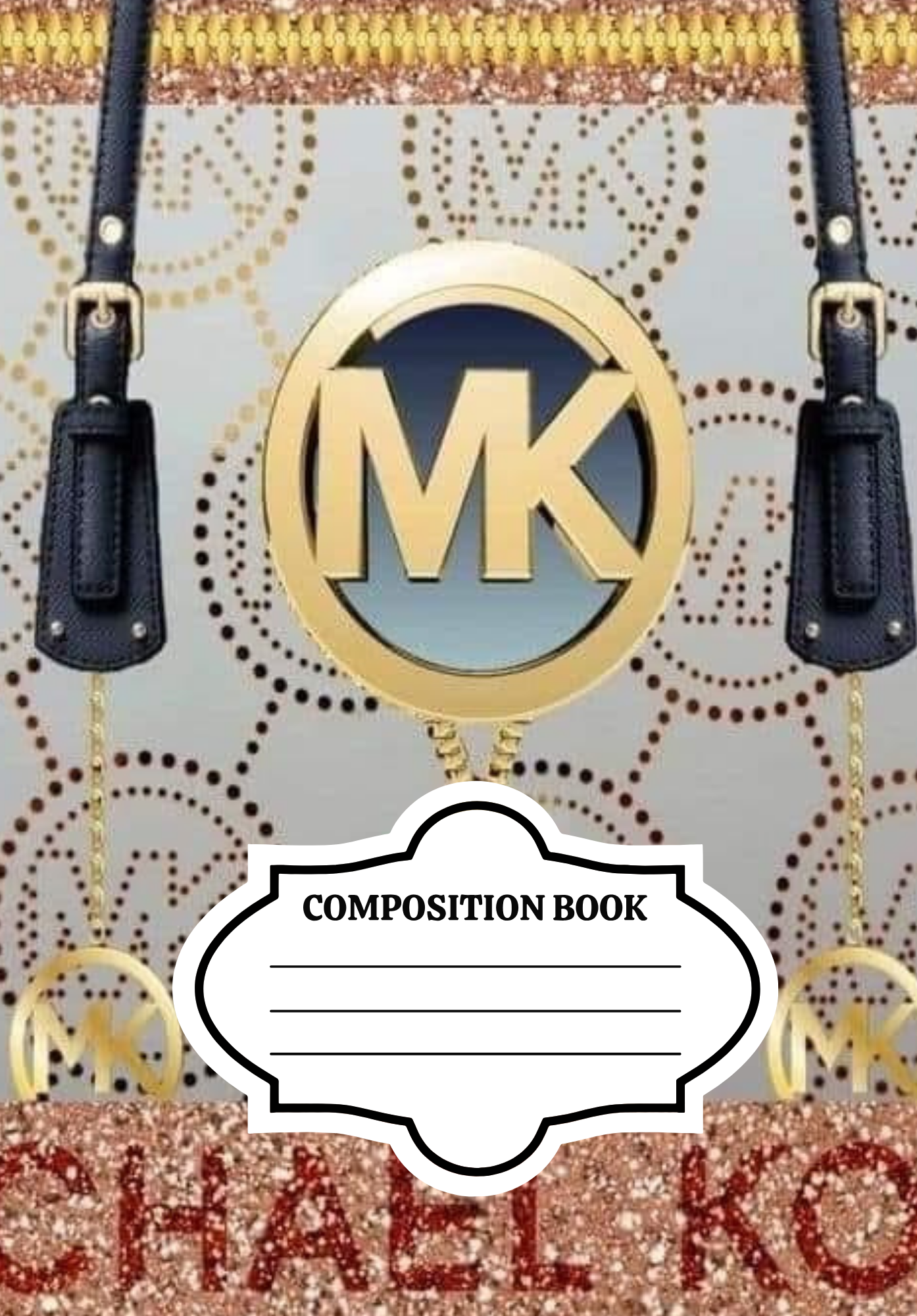 Custom Personalized Composition Notebook – Add Your Photo, Name, or Design