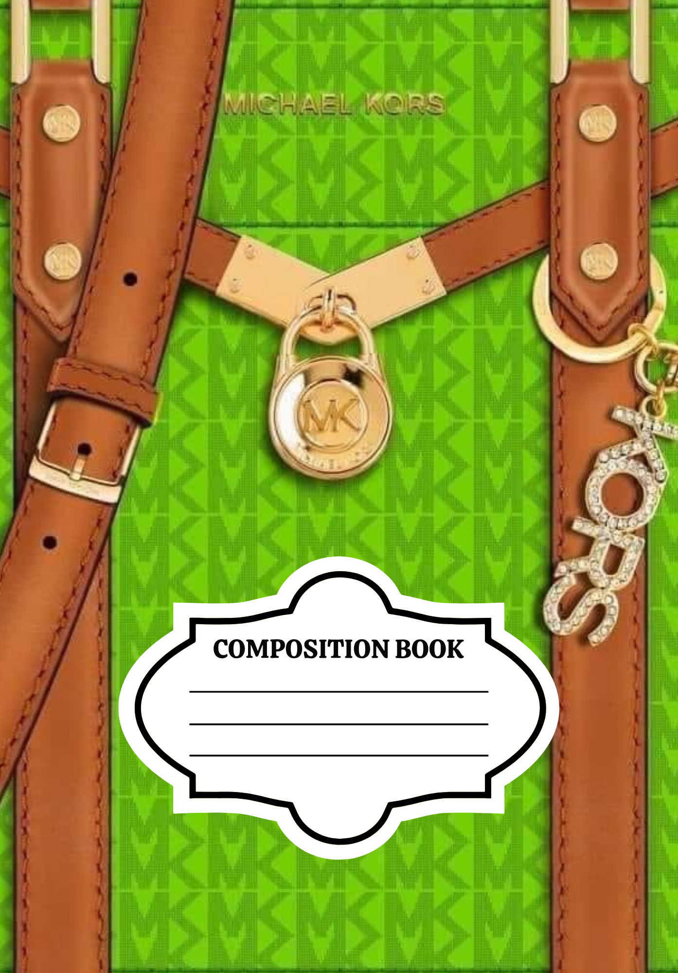Custom Personalized Composition Notebook – Add Your Photo, Name, or Design