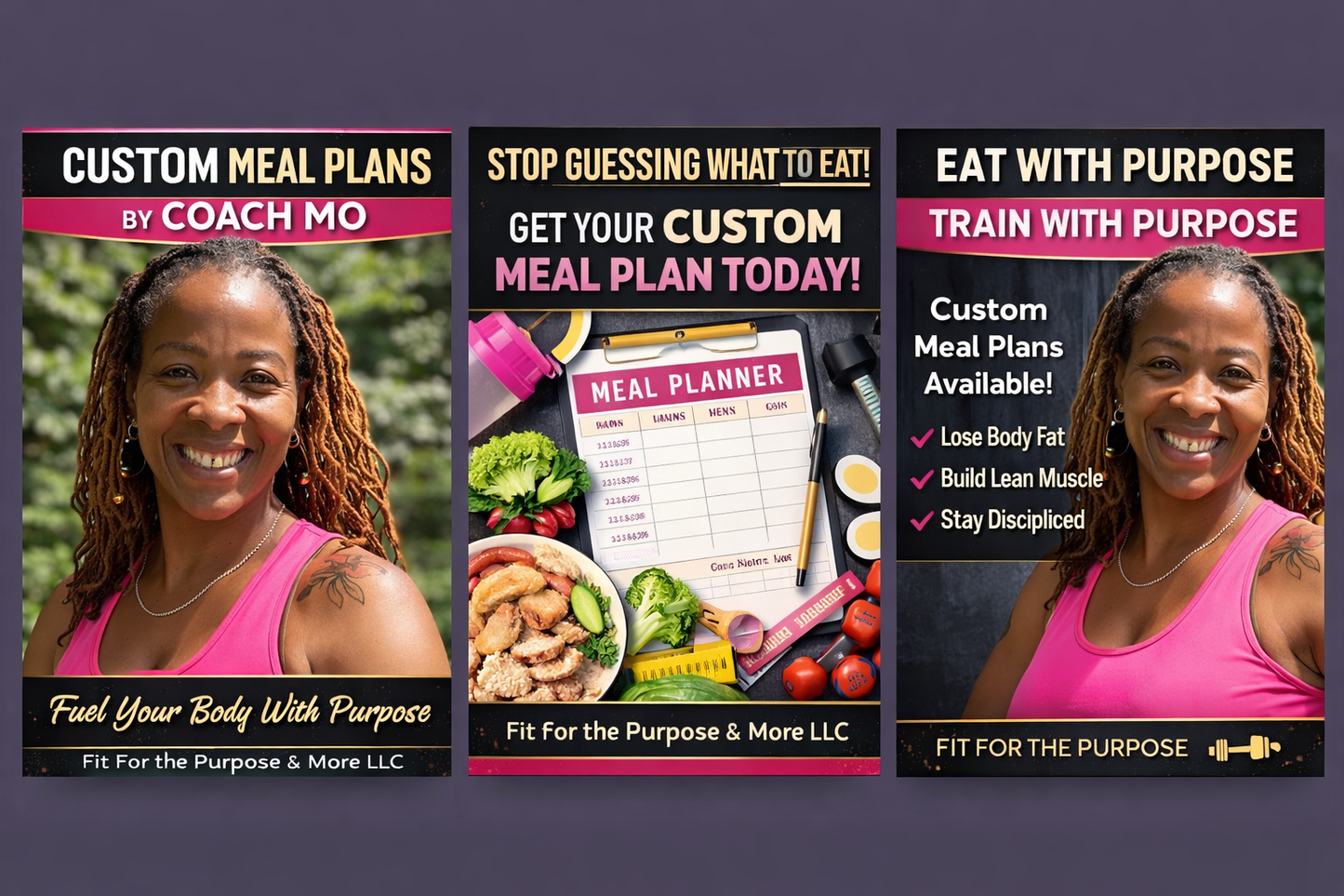 Custom Meal Plan Designed by Coach Mo | Personalized Nutrition Plan for Fitness, Weight Loss, or Muscle Building