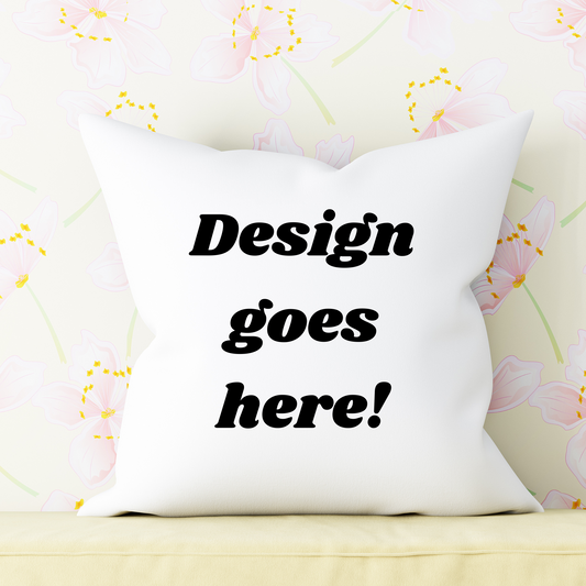 Custom Sublimation Pillow – Personalized Comfort &amp; Style! 🛏️✨